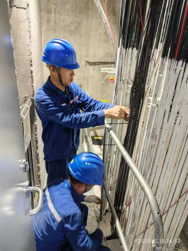 乌东德水力发电厂接地网状态监测及诊断系统 - 设备安装